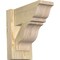 Ekena Millwork Funston Traditional Rough Sawn Outlooker, Douglas Fir, 6"W x 12"D x 12"H OUT06X12X12FST01RDF - alternate 1